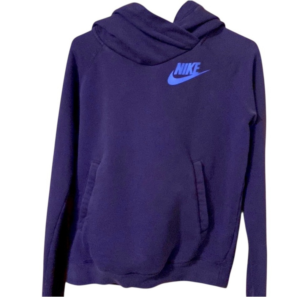 Nike Slouch Hoodie Purple Small Athletic